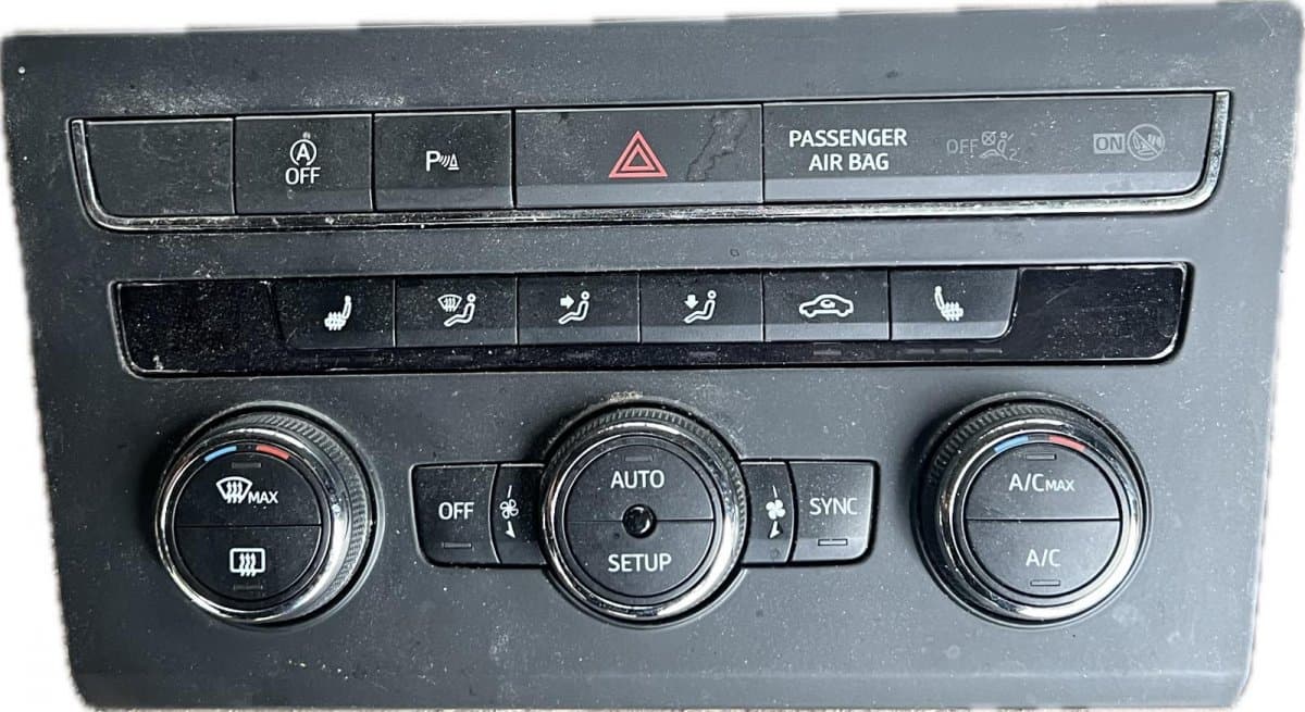 SEAT 5F0907044J Heater control panel SEAT LEON (5F) (2012-2020)