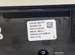 CITROËN 9844375580 1052902200 Heater control panel CITROËN C4 III / X (C41) (2020-) — thumbnail 3
