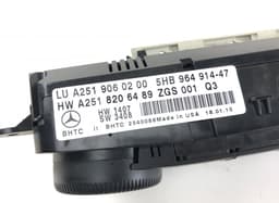 MERCEDES-BENZ 5HB96491451 5HB964914-51 Heater control panel MERCEDES-BENZ ML-CLASS (W164) (2005-2011) — thumbnail 4