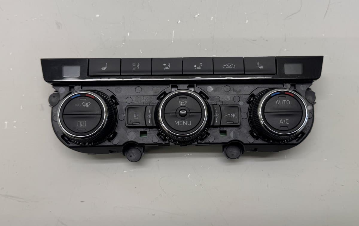 SKODA 3V0907044BQ Heater control panel SKODA SUPERB III (3V3, 3V5) (2015-2024)