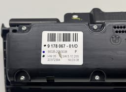 BMW 9178067 Heater control panel BMW X5 (E70) (2007-2013) — thumbnail 3