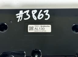 SUBARU 72311AL130 Heater control panel SUBARU LEGACY VI / Outback (2014-2019) — thumbnail 3