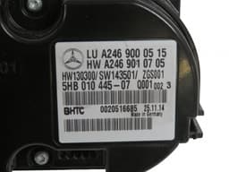 MERCEDES-BENZ A2469000515 A2469002208 A2469002708 A2469002813 A2469008215 Heater control panel MERCEDES-BENZ A-CLASS (W176) (2012-2018) — thumbnail 5