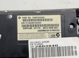 CHRYSLER 1UW97AAAAA Heater control panel CHRYSLER 300C II (2010-2023) — thumbnail 4