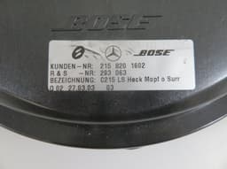 MERCEDES-BENZ A2158201602 Subwoofer MERCEDES-BENZ S-CLASS Coupe (C215) (1999-2006) — thumbnail 3