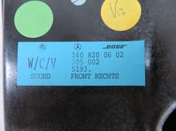 MERCEDES-BENZ A1408200602 Subwoofer MERCEDES-BENZ S-CLASS (W140) (1991-1999) — thumbnail 3