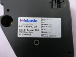 MERCEDES-BENZ A2128200008 Sun Roof Motor MERCEDES-BENZ E-CLASS (W212) (2009-2016) — thumbnail 3