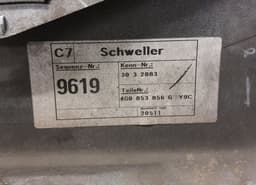 AUDI 4G0853860D 4G0853856G Side Skirt Right AUDI A6 / A6 ALLROAD (C7, 4G) (2010-2018) — thumbnail 5