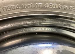 TOYOTA 4261142470 T17X4T Spare wheel TOYOTA RAV 4 IV (XA40) (2012-2019) — thumbnail 3