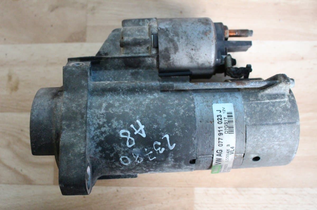 AUDI 077911023 Starter motor AUDI A8 (4E) (2002-2010)
