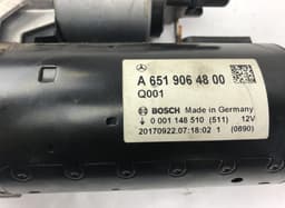 MERCEDES-BENZ 0001148510 Starter motor MERCEDES-BENZ GLE (W166) (2015-2019) — thumbnail 3