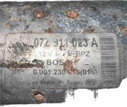 VW Starter motor VW TOUAREG I (7L) (2002-2010) — thumbnail 3