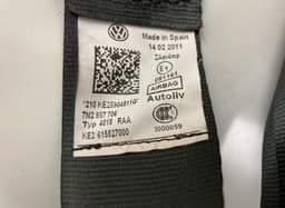 VW 7N2857706 615527000 Seat Belt Front Right VW SHARAN II (7N) (2010-2022) — thumbnail 5
