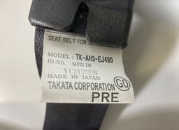 HONDA CA241HR08 TKAH3EJ490 Seat Belt Front Right HONDA ACCORD VIII (CP, CU) (2007-2015) — thumbnail 5