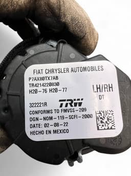 DODGE 7AX80TX7AB P7AX80TX7AB Seat Belt Rear Left RAM 1500 Crew Cab Pickup (DT)(2018-) — thumbnail 5