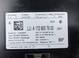MERCEDES-BENZ A2129005200 Seats control unit MERCEDES-BENZ GLK-CLASS (X204) (2008-2015) — thumbnail 5