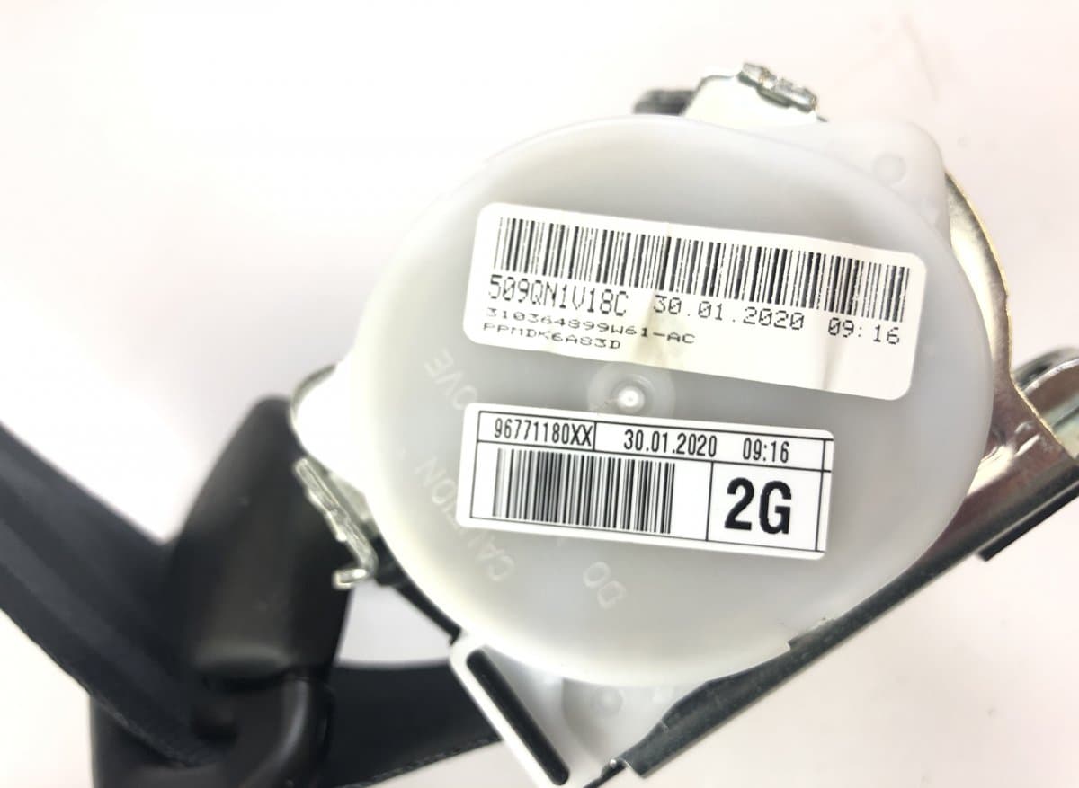 CITROËN 96771180XX Seat Belt Set CITROËN C4 SPACETOURER (3D, 3A) (2018-2020)