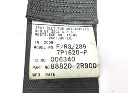 HYUNDAI 888102R900 888202R900 Seat Belt Set HYUNDAI i30 I (FD) (2007-2012) — thumbnail 4
