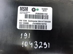 JEEP 05026617AC Seats control unit JEEP GRAND CHEROKEE IV (WK, WK2) (2010-2021) — thumbnail 5