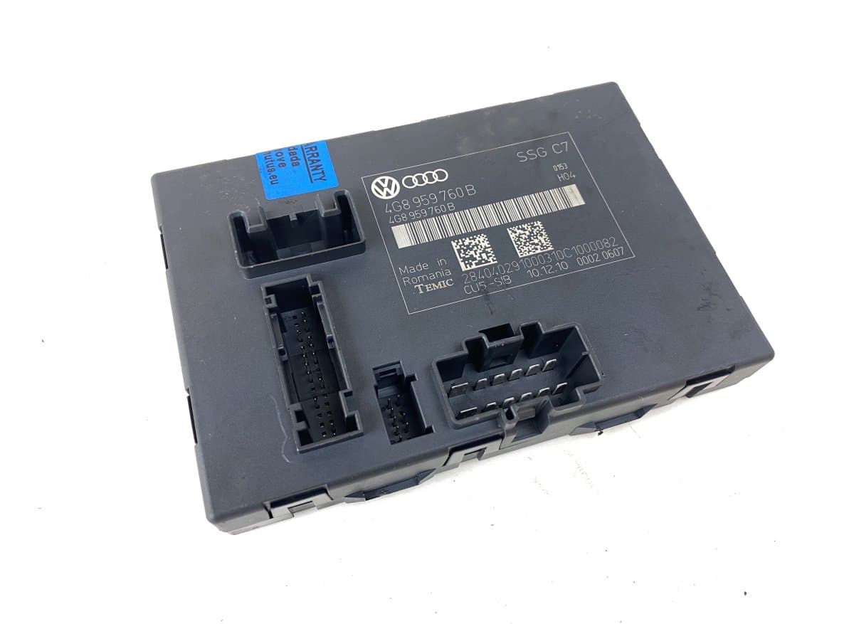 AUDI 4G8959760B Seats control unit AUDI A6 / A6 ALLROAD (C7, 4G) (2010-2018)