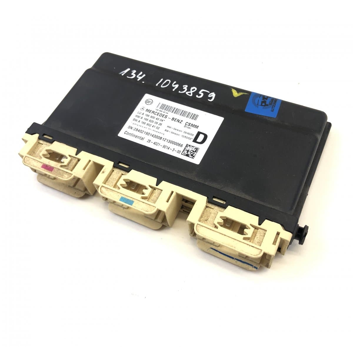 MERCEDES-BENZ A1669008506 Seats control unit MERCEDES-BENZ ML-CLASS (W166) (2011-2015)