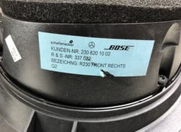 MERCEDES-BENZ A2308201902 Set of loudspeakers MERCEDES-BENZ SL-CLASS (R230) (2001-2012) — thumbnail 2