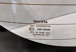 TOYOTA Rear Window glass TOYOTA YARIS III (XP150) (2013-) — thumbnail 2