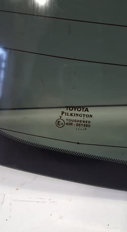TOYOTA 43R-001595 6810505060 Rear Window glass TOYOTA AVENSIS (T270) (2009-2018) — thumbnail 2