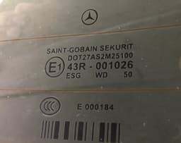 MERCEDES-BENZ A2196700080 Rear Window glass MERCEDES-BENZ CLS (C219) (2004-2010) — thumbnail 3