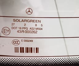 MERCEDES-BENZ Rear Window glass MERCEDES-BENZ S-CLASS (W221) (2005-2013) — thumbnail 2