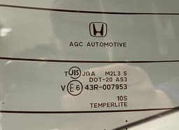 HONDA Rear Window glass HONDA ACCORD VIII (CP, CU) (2007-2015) — thumbnail 2