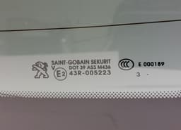 PEUGEOT 9801010380 Rear Window glass PEUGEOT 208 I (A9) (2012-2019) — thumbnail 2