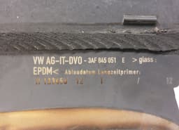 VW 3AF845051E 43R-001595 Rear Window glass VW PASSAT B7 / ALLTRACK (2010-2015) — thumbnail 4