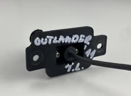 MITSUBISHI CC-1075M-A CC1075MA 0052165 276-0247-00 276024700 Reverse camera MITSUBISHI OUTLANDER II (CW, ZG, ZH) (2006-2012) — thumbnail 3