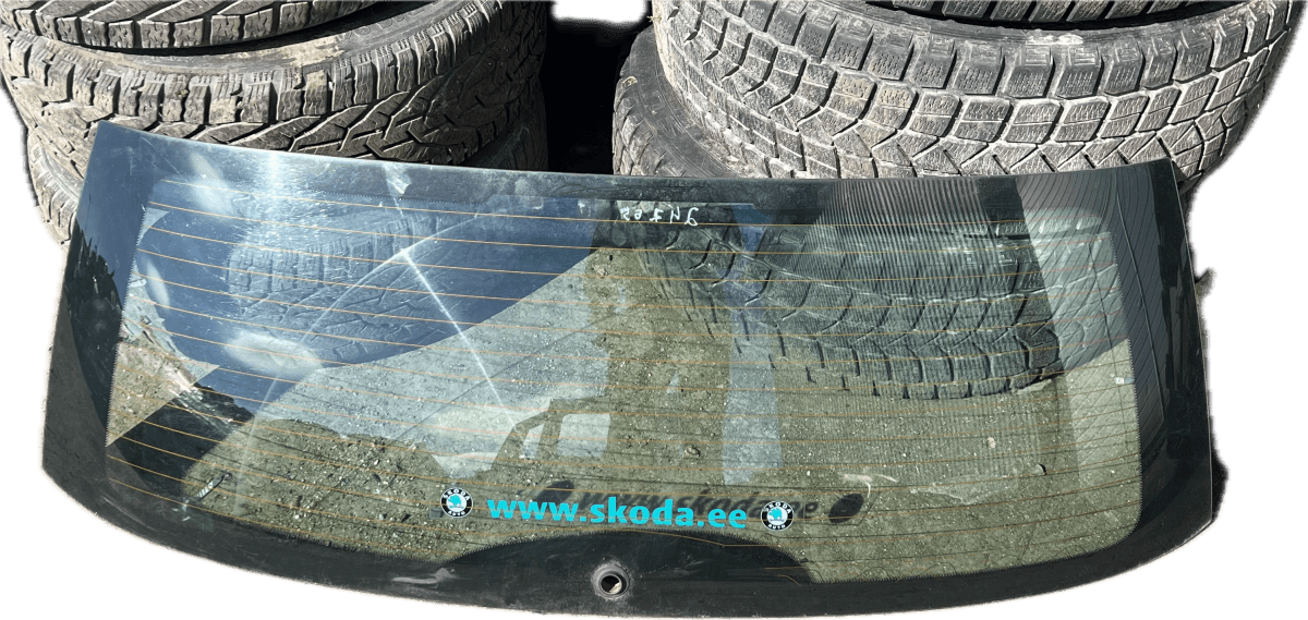 Rear Window glass SKODA FABIA II (5J) (2006-2014)