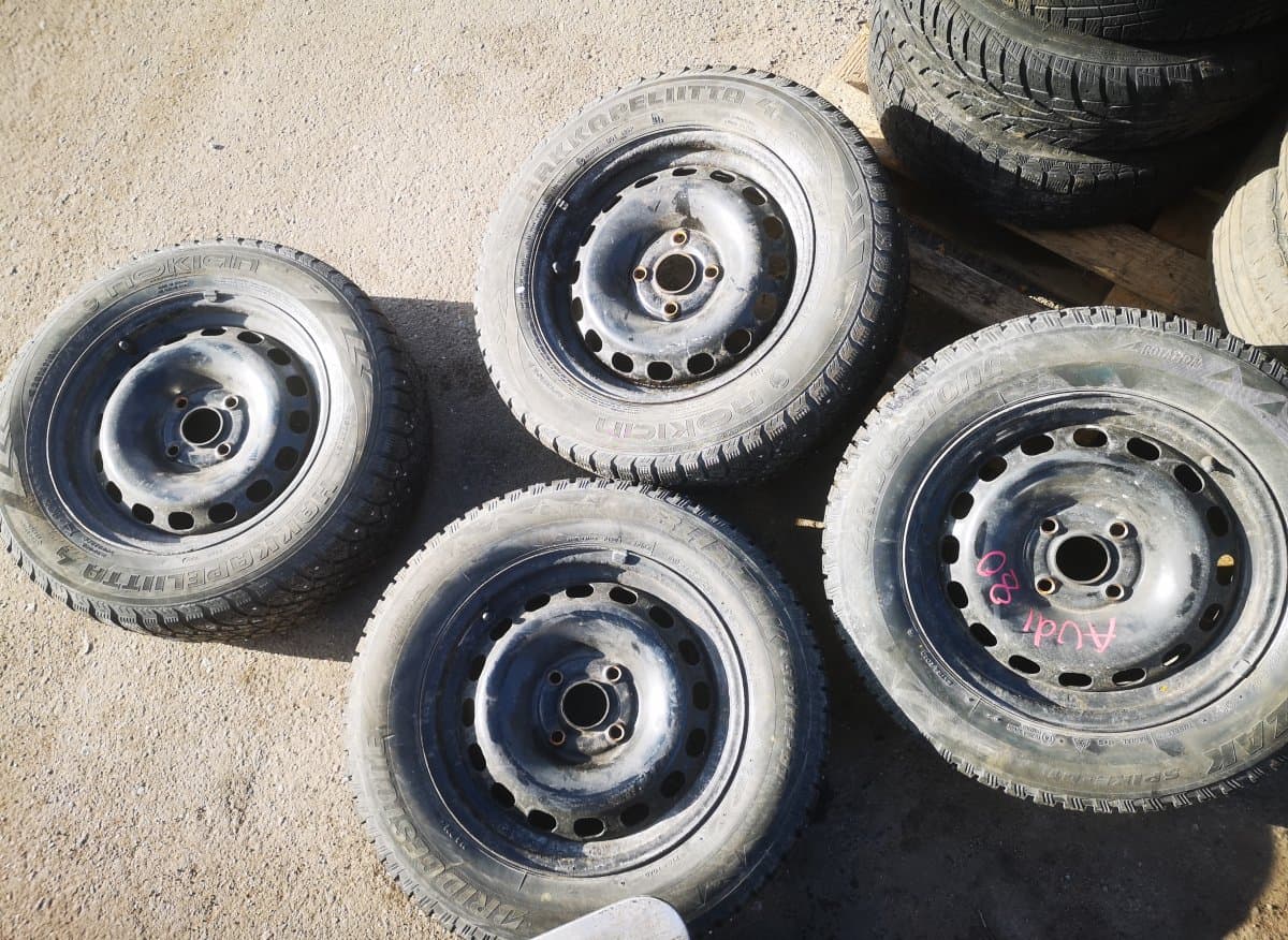 AUDI 4X108X57 6.5JX15H2 ET37 Rim set With Tyres 4 pcs AUDI 80 / COUPE / CABRIO (B4) (1991-1996)