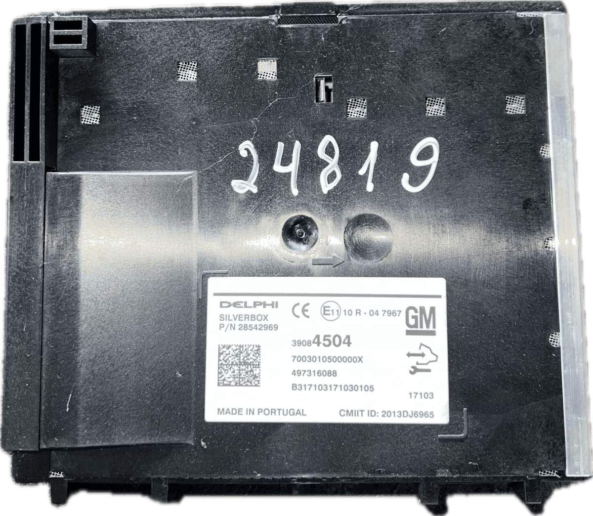 OPEL 39084504 28542969 Satellite navigation control unit OPEL ASTRA K (B16) (2015-2022)