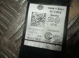 VW Seat Belt Front Left VW SCIROCCO III (137) (2008-2017) — thumbnail 4
