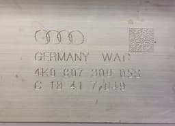 AUDI 4K080730905S Rear bumper beam AUDI A6 (C8, 4A2, 4AH, 4A5) (2018-) — thumbnail 2