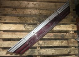MERCEDES-BENZ Rear bumper Registration plate holder MERCEDES-BENZ E-CLASS (W124) (1985-1996) — thumbnail 1