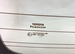 TOYOTA 6480105010 Rear Window glass TOYOTA AVENSIS (T270) (2009-2018) — thumbnail 3
