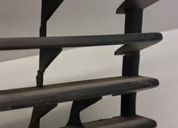 BMW 511319002720 Radiator Grille right part BMW 7 (E23) (1977-1987) — thumbnail 3