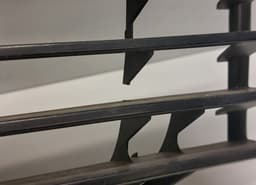 BMW 511319002720 Radiator Grille right part BMW 7 (E23) (1977-1987) — thumbnail 2