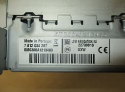 OPEL 7612034257 22739813 Radio OPEL INSIGNIA A (G09) (2008-2017) — thumbnail 5