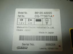 TOYOTA Radio TOYOTA RAV 4 III (XA30) (2005-2012) — thumbnail 4