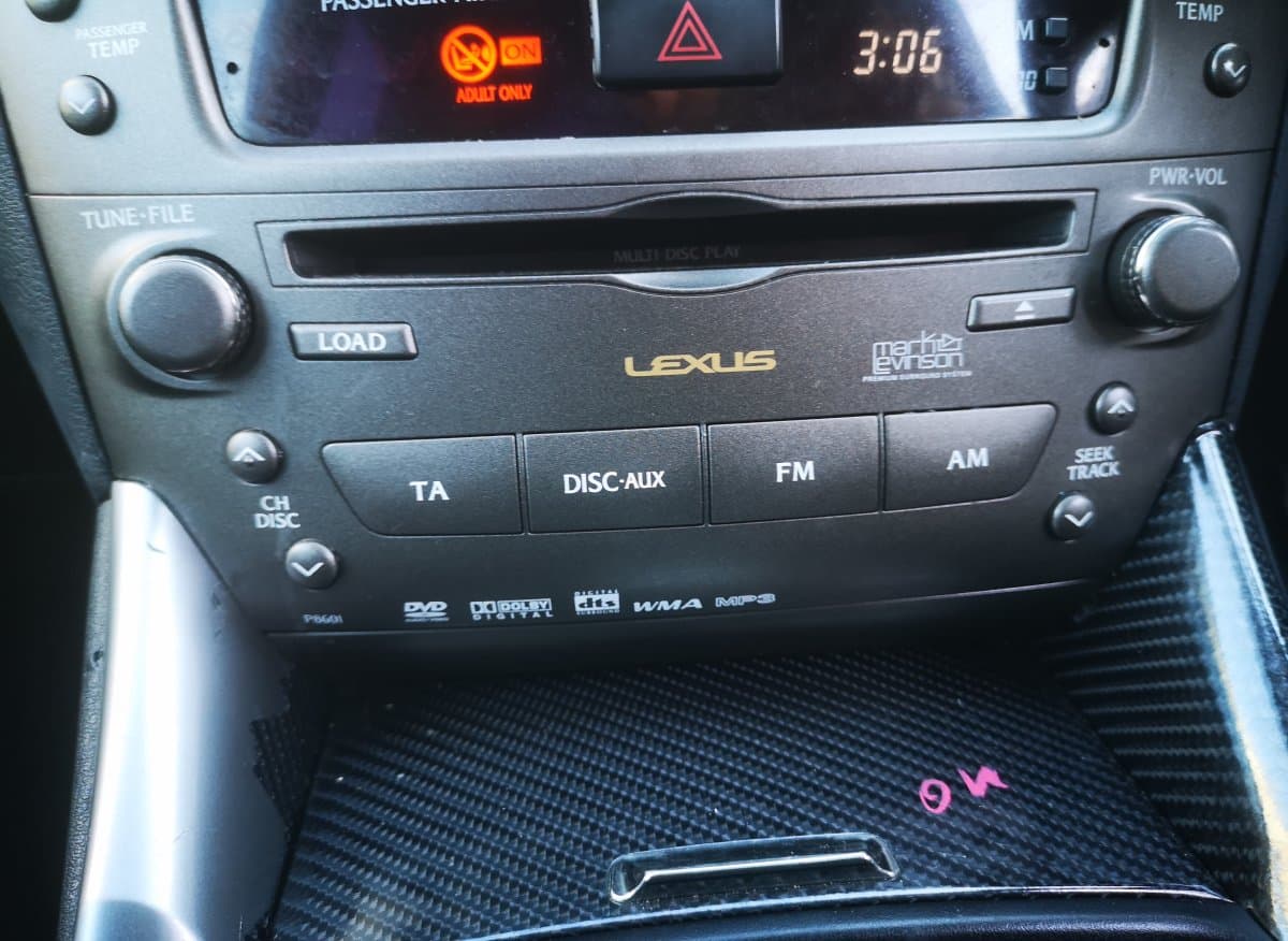LEXUS FX-MG9757DV Radio LEXUS IS II (XE20) (2005-2013)