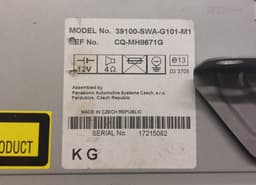 HONDA 39100-SWA-G101-M1 39100SWAG101M1 CQ-MH8671G CQMH8671G Radio HONDA CR-V III (RE) (2006-2012) — thumbnail 5
