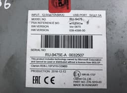 TOYOTA 9816209280 Radio TOYOTA PROACE (MDY, MDZ) (2016-) — thumbnail 4