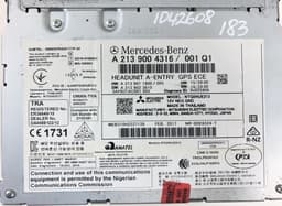 MERCEDES-BENZ NTG5HUE213 Radio MERCEDES-BENZ E-CLASS (W213) (2016-2023) — thumbnail 3