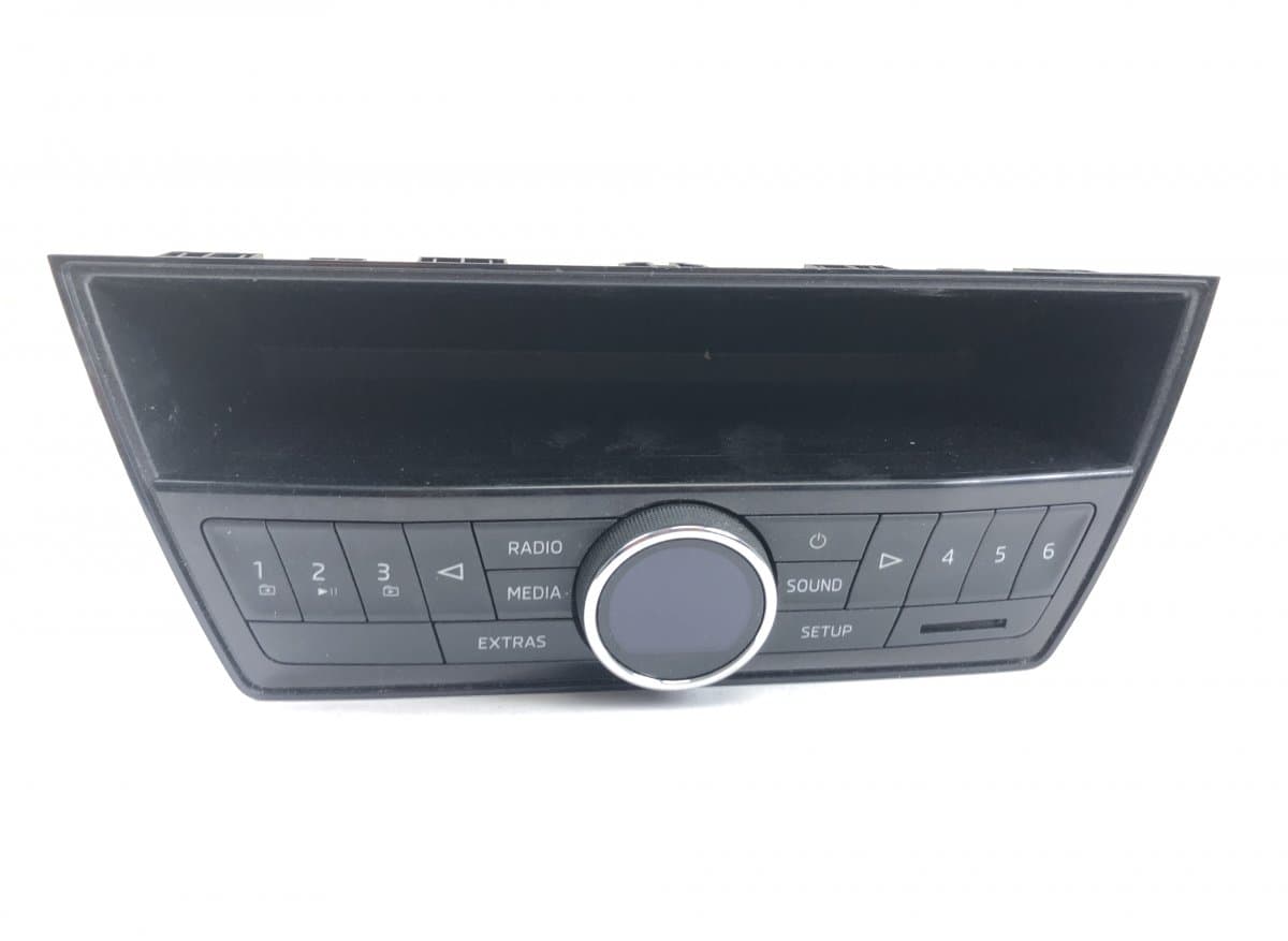 SKODA 6V0035872B Radio SKODA FABIA III (NJ3) (2014-2021)